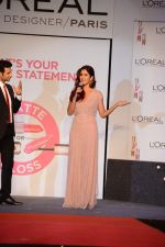Katrina Kaif with l_oreal Paris unveil Matte or Gloss as the beauty trend for Cannes 2015 on 25th april 2015